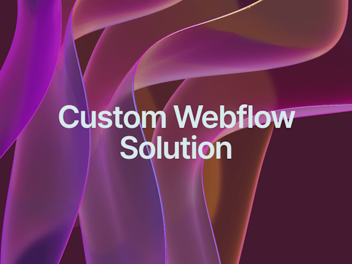 Cover image for Custom Webflow Websites That Convert Visitors into Customers