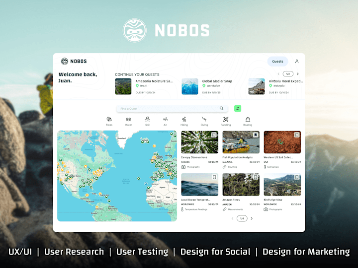 Cover image for Nobos Web App