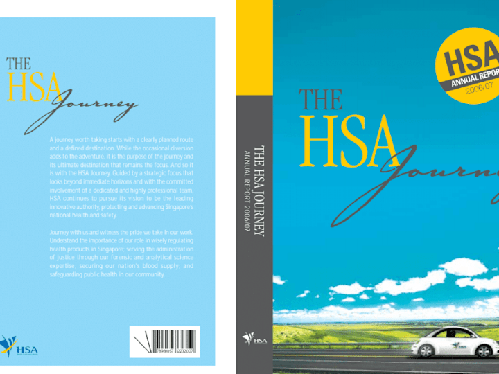 Cover image for Copywriting of HSA Annual Report