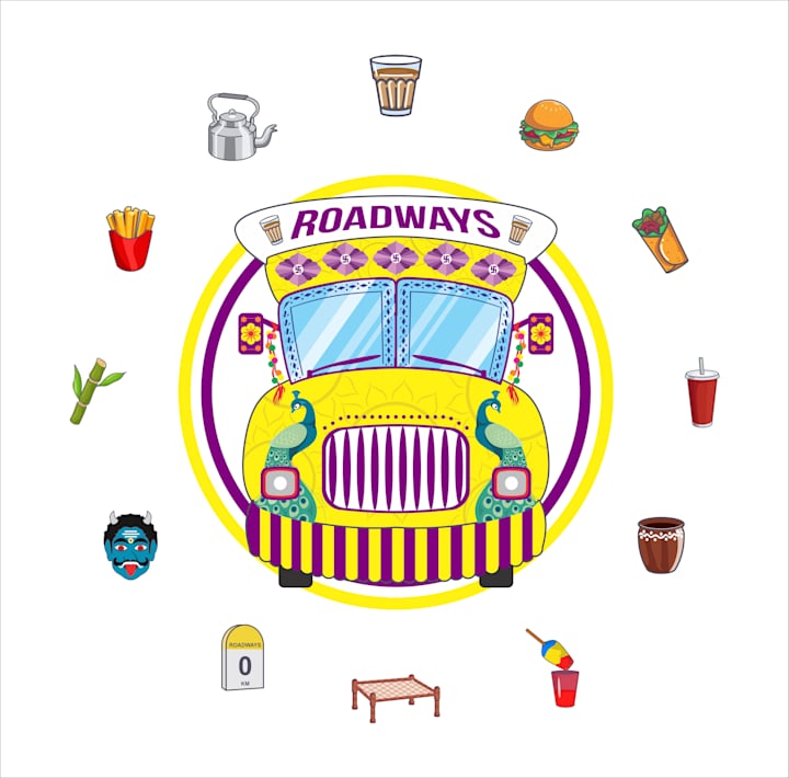 Cover image for Roadways Cafe - Logo & Branding Design
