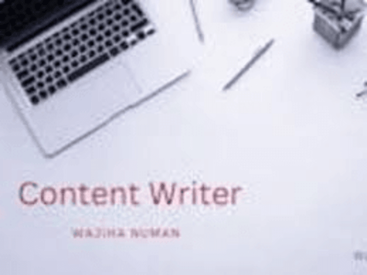 Cover image for Content writing