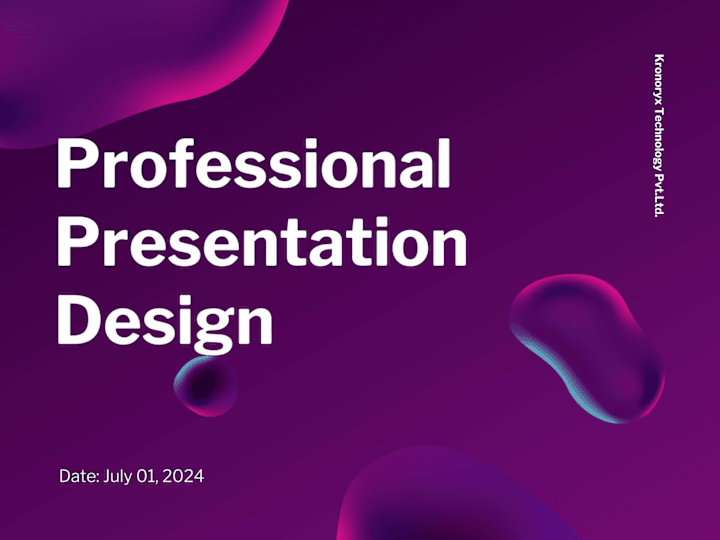 Cover image for Professional Presentation Design for Tech Conference