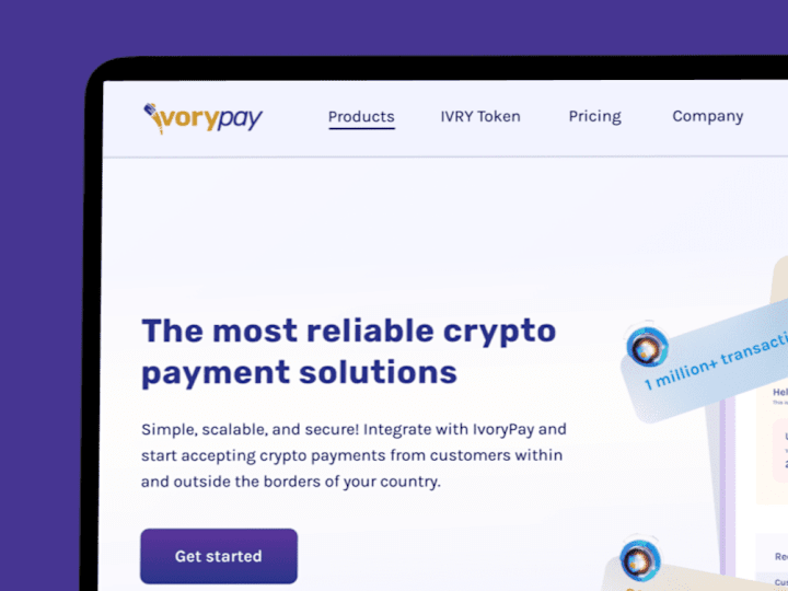 Cover image for Ivorypay - Crypto payment gateway