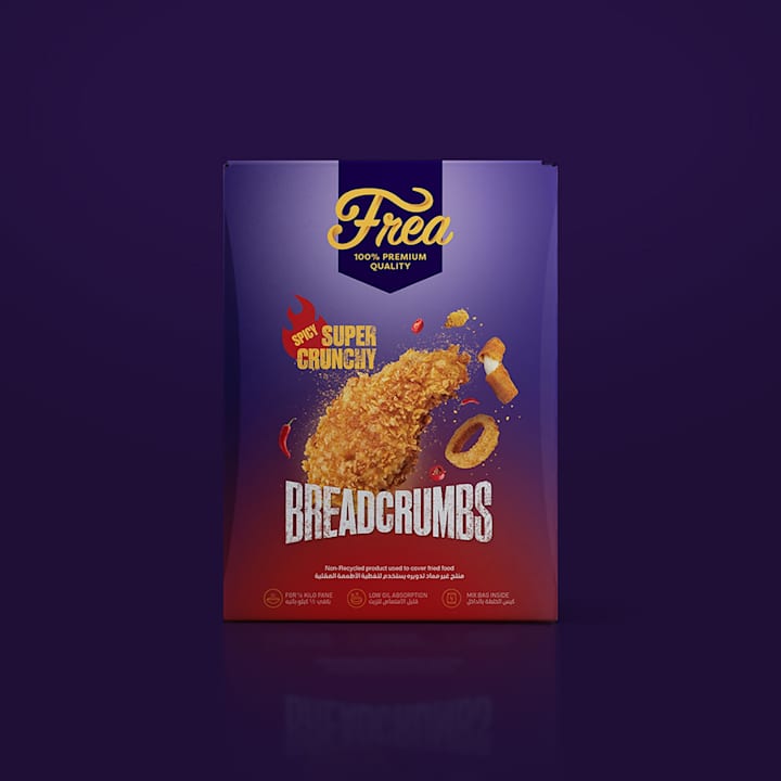 Cover image for Frea Breadcrumbs Packaging