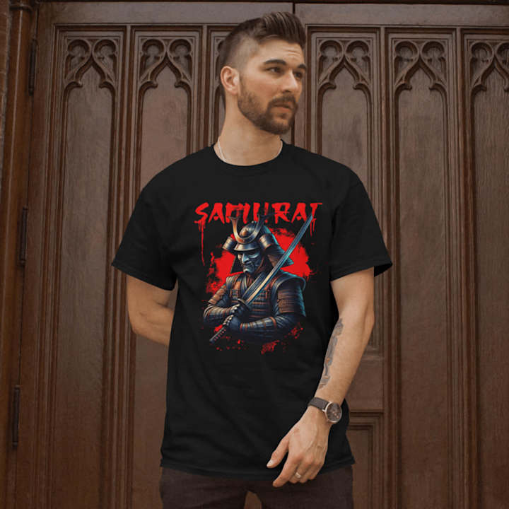 Cover image for Samurai T-Shirt Design