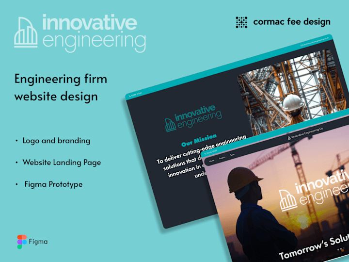 Cover image for Innovative Engineering Website Design Figma