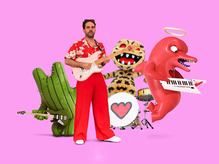 Cover image for Loveboy and His Imaginary Friends