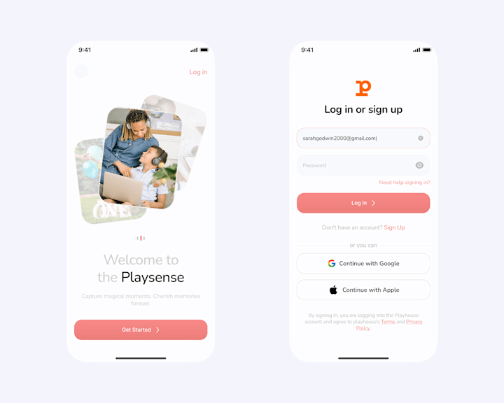 Cover image for Parenting Journaling App — UI Design & Product Strategy