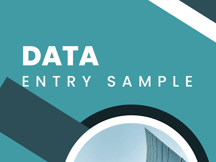 Cover image for Spreadsheet Sample Entry