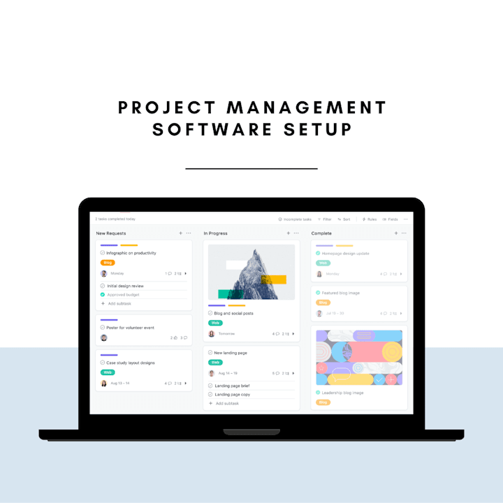 Cover image for Project Management Software Setup & Optimization