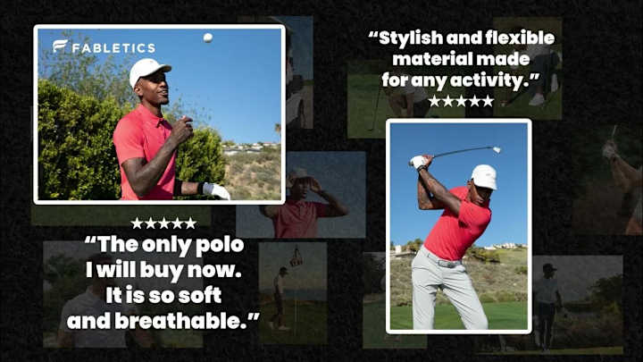 Cover image for Fabletics Men Golf Drop Ad