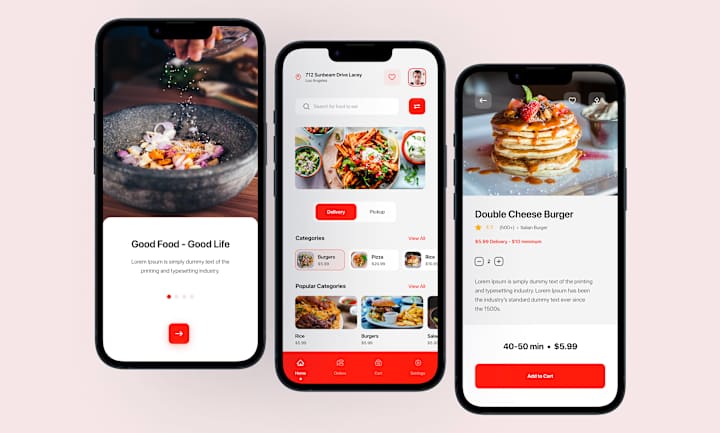 Cover image for Food App Design