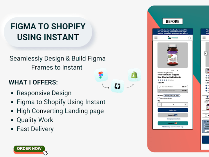 Cover image for Build Shopify Landing Page for Ecom Brand Using Instant Builder