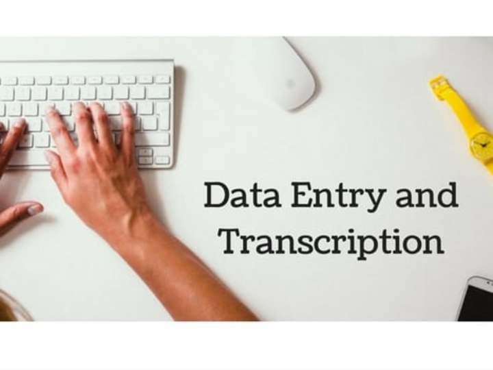 Cover image for Data Entry & Transcription Services