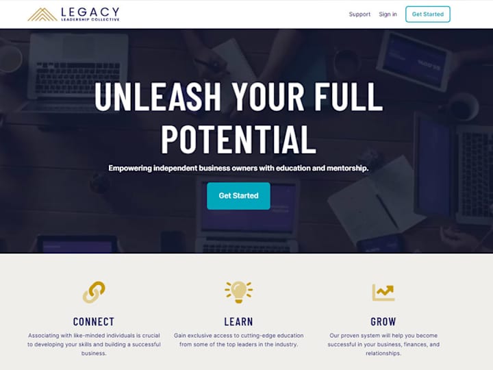 Cover image for Legacy Leadership Collective