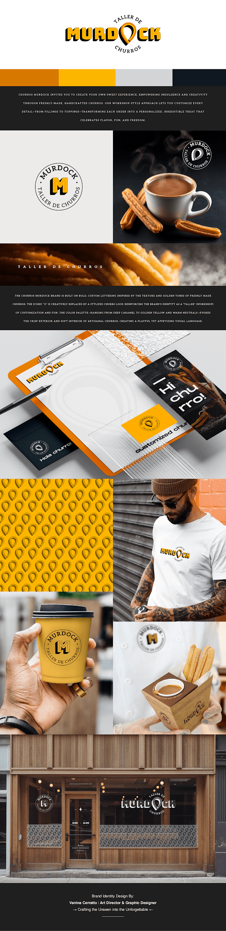 Cover image for Churros Murdock Brand Identity Design
