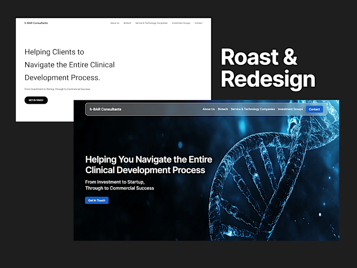 Cover image for ☻ Roast your website (+free hero redesign)