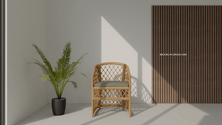Cover image for Brooklyn Dining Arm Chair :: Behance