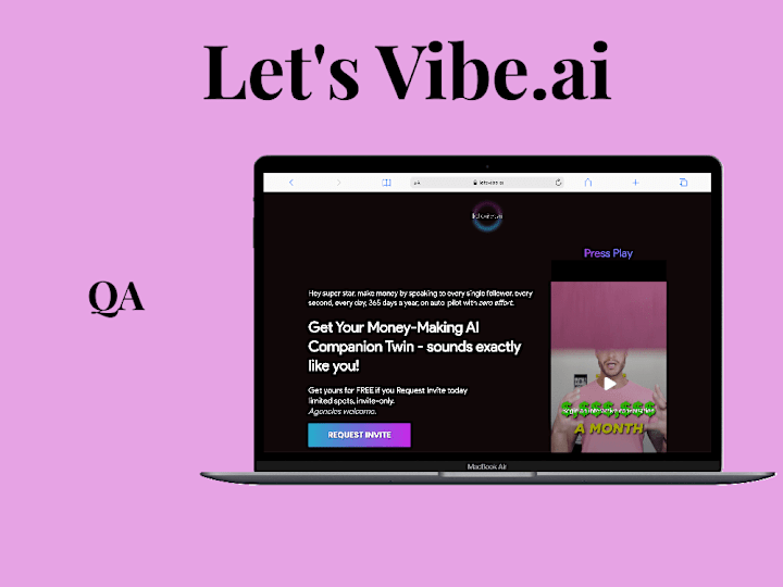 Cover image for Let'sVibe.ai | QA