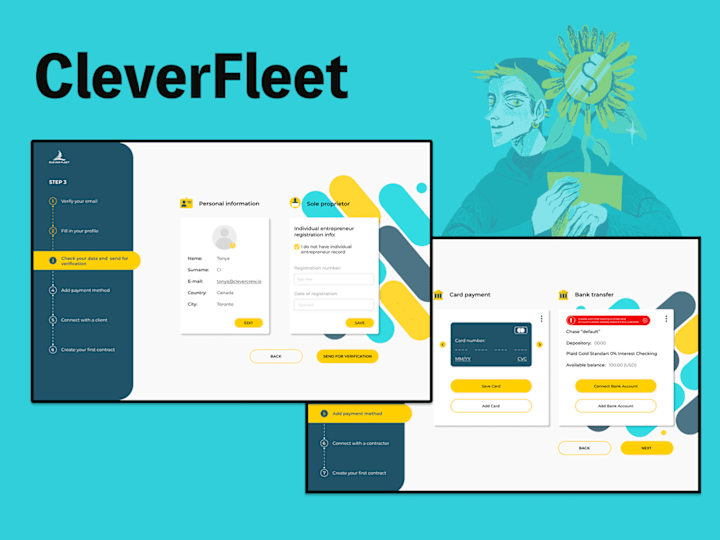 Cover image for CleverFleet - Fintech SaaS Platform for Global Payroll | CTO. 