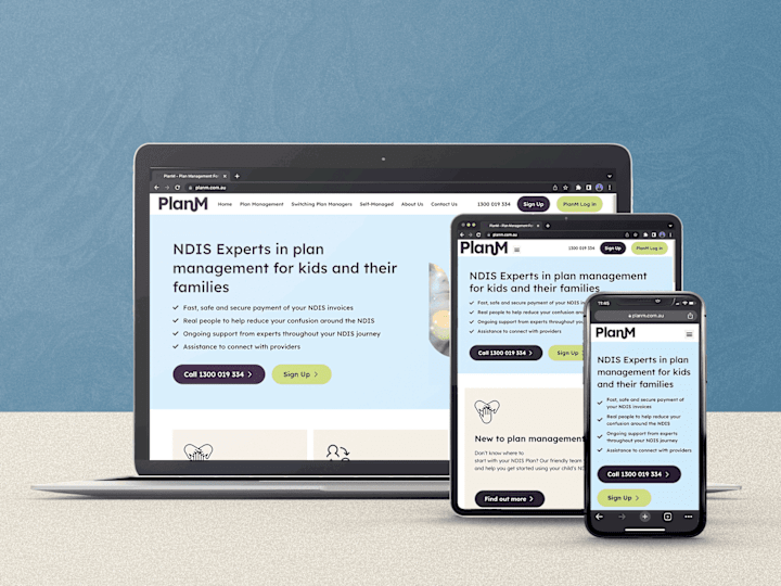 Cover image for PlanM | Website design & development