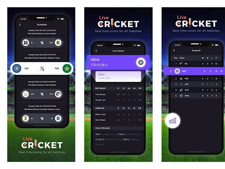 Cover image for Cric - Live Cricket Scores