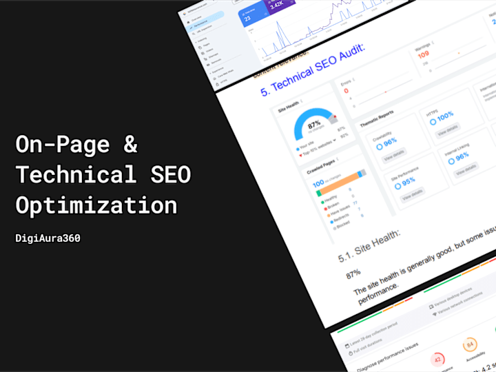 Cover image for On-Page & Technical SEO for Higher Rankings.