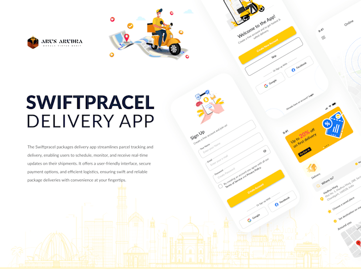 Cover image for SwiftParcel: Efficient Package Delivery Solutions