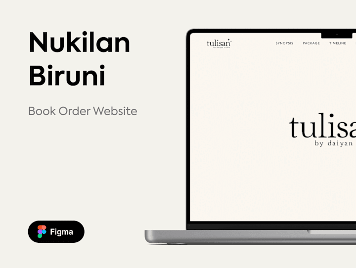 Cover image for Nukilan Biruni - Book Order Landing Page