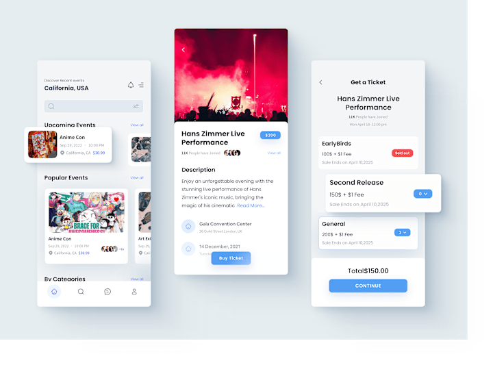 Cover image for Ticketing App UI/UX Design