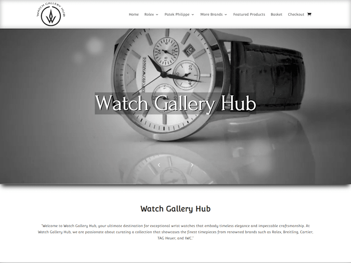 Cover image for Watch gallery hub