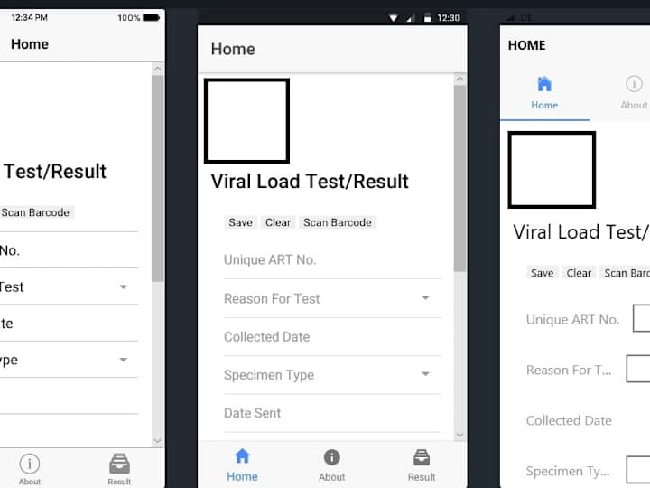 Cover image for Viral load test for HIV patients