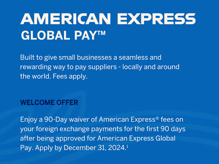 Cover image for American Express Global Pay 