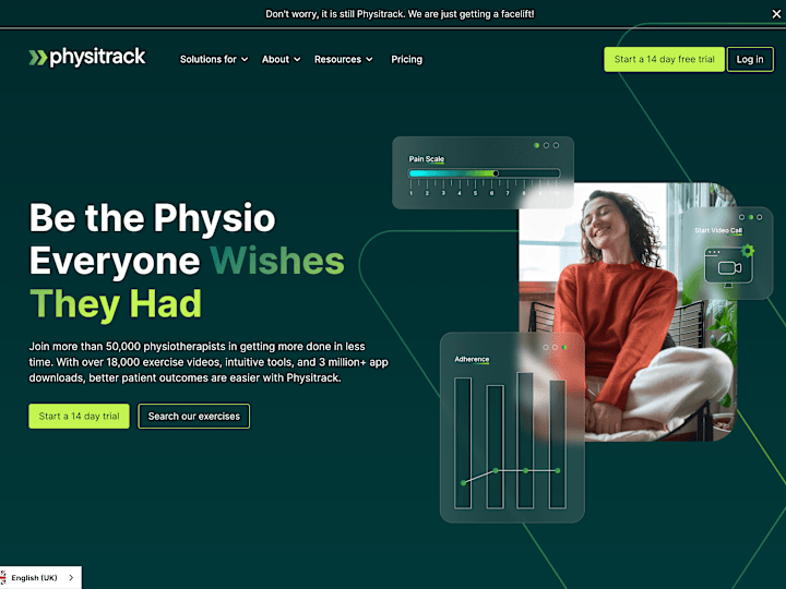 Cover image for Physitrack Enterprise Platform