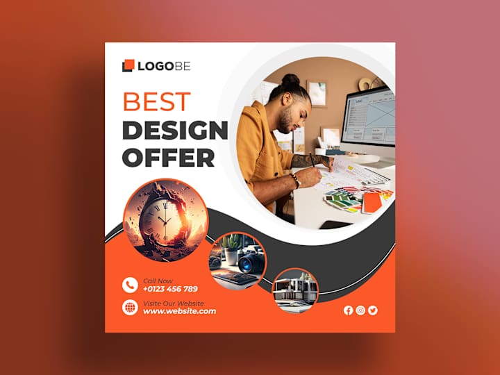 Cover image for Social Media Banner and Ads Design