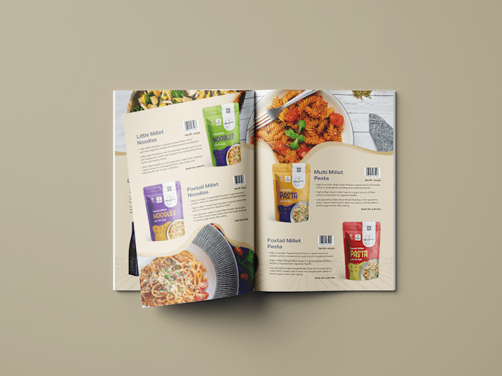 Cover image for Milletry Product Catalogue Design :: Behance