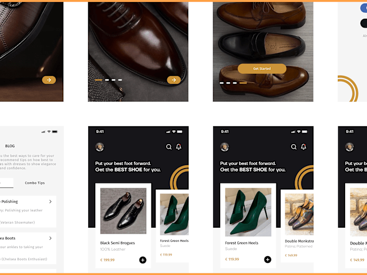 Cover image for Scarpa Shoes: Mobile App Design