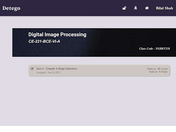 Cover image for Detego - Google Classroom Clone