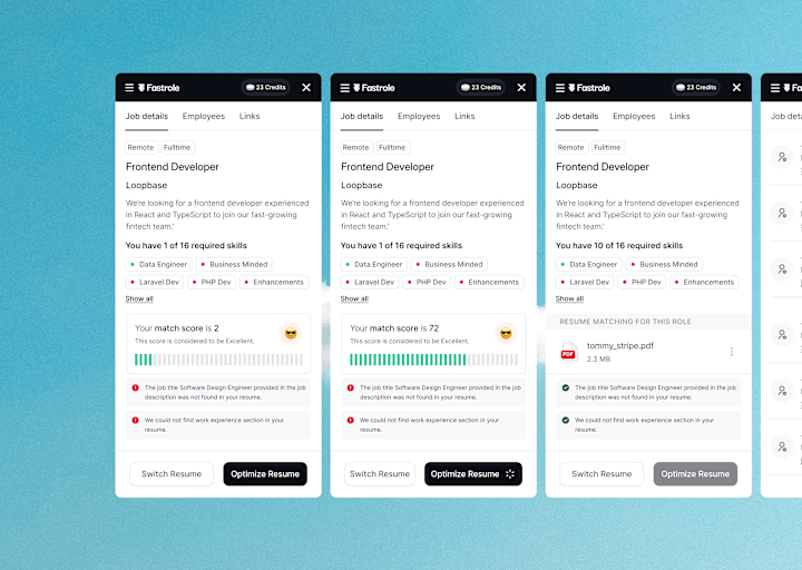 Cover image for Fatsrole: AI Job Application Platform Development