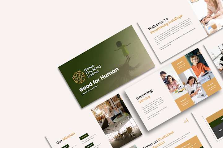 Cover image for Flourishing Presentation Template