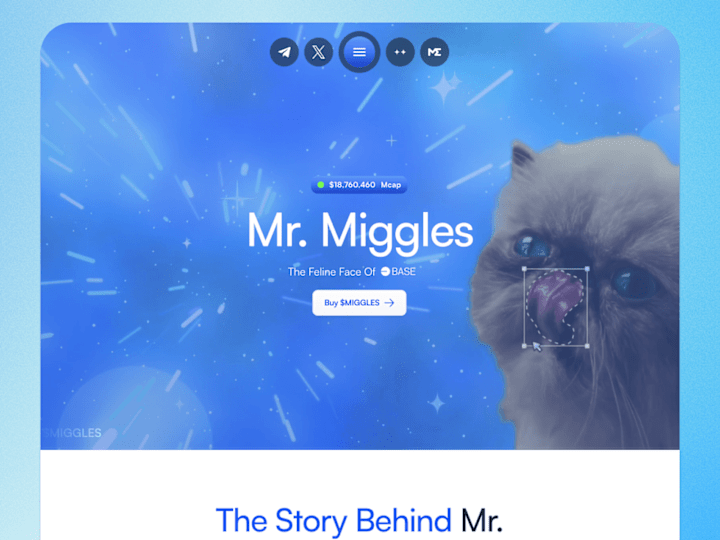 Cover image for Miggles (Framer Landing Page)