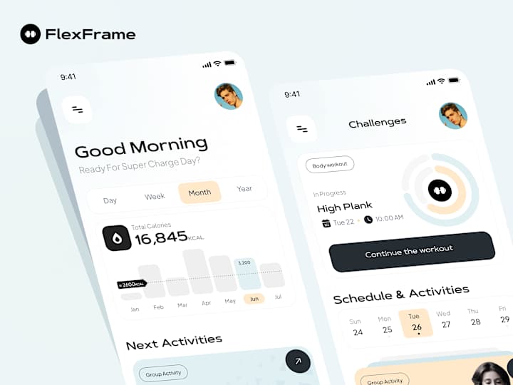 Cover image for FlexFrame - Fitness App