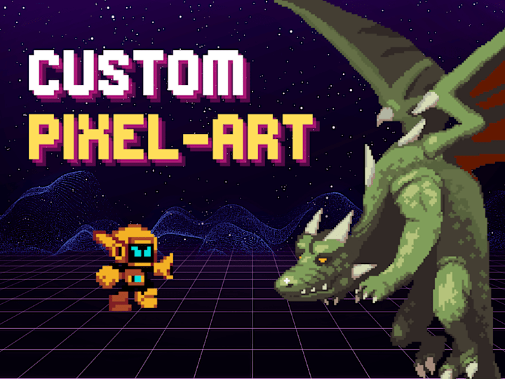 Cover image for High-Quality Custom Pixel-Art 