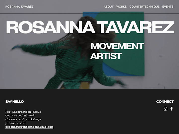 Cover image for Rosanna Tavarez | Squarespace Design & Development