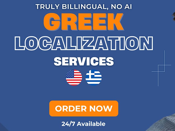 Cover image for Greek Localization For Your Website, App, SaaS or Game