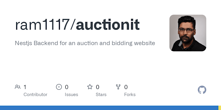 Cover image for ram1117/auctionit