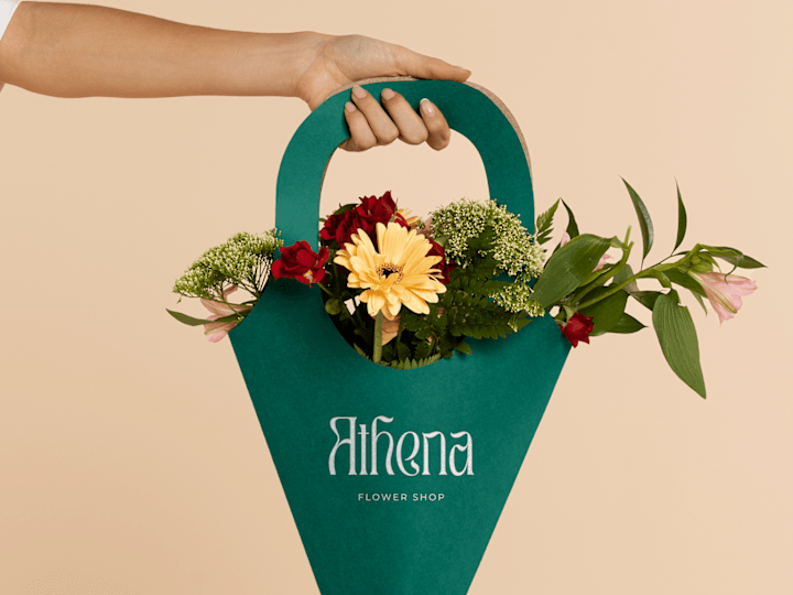 Cover image for Brand Identity Design for Athena Flower Shop