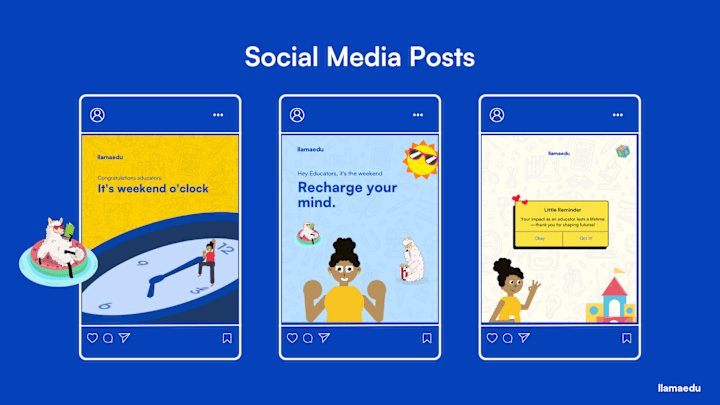 Cover image for llamaedu Social Media Posts