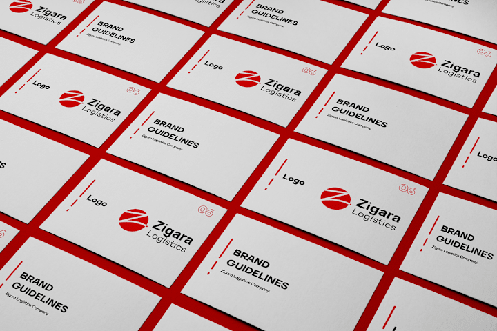 Cover image for Zigara Logistics Branding Design