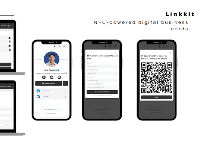 Cover image for NFC-powered Digital Business Card Platform